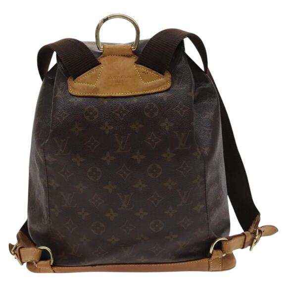 LOUIS VUITTON Monogram Montsouris GM Backpack M51135 - Picture 2 of 16